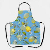 水彩レモン26 エプロン (正面)