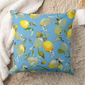 水彩レモン27 クッション (ブランケット)