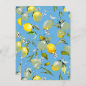 水彩レモン27 セーブザデート (正面/裏面)