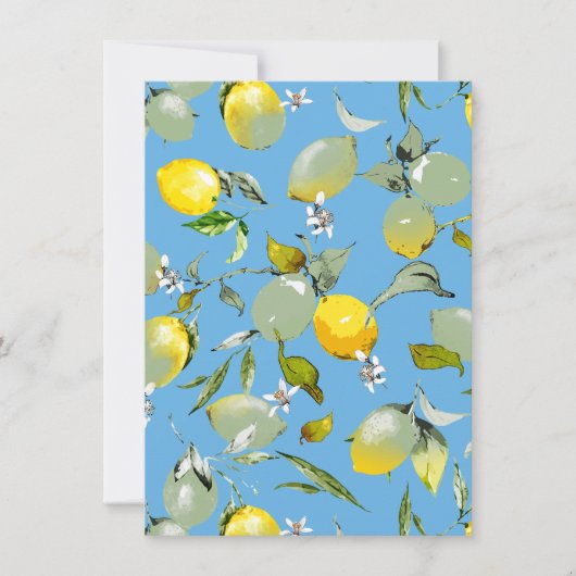 水彩レモン27 セーブザデート (正面)