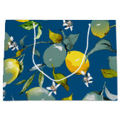 水彩レモン28 ラージペーパーバッグ (正面)