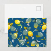 水彩レモン29 インビテーションポストカード (正面/裏面)