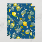 水彩レモン29 セーブザデート (正面/裏面)