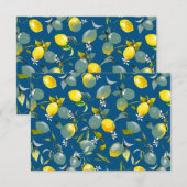 水彩レモン29 案内状 (正面/裏面)