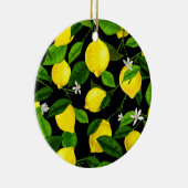 水彩レモン2 セラミックオーナメント (右)