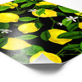 水彩レモン2 フォトプリント            (角)