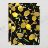 水彩レモン30 セーブザデート (正面/裏面)