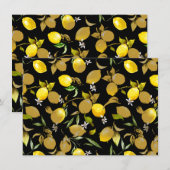 水彩レモン30 セーブザデート (正面/裏面)