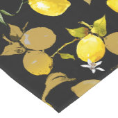 水彩レモン30 ミディアムテーブルランナー (コーナー)