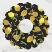 水彩レモン30 ワイングラスタグ (裏面)