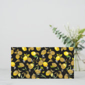 水彩レモン30 案内状 (スタンド正面)