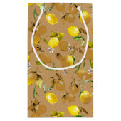水彩レモン32 スモールペーパーバッグ (裏面)