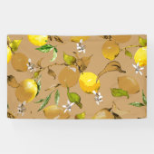 水彩レモン33 横断幕 (横)