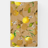 水彩レモン33 横断幕 (縦)