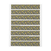 水彩レモン34 ラップアラウンドラベル (シート)