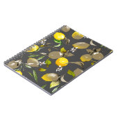 水彩レモン35 ノートブック (左側)