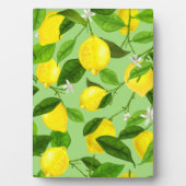 水彩レモン3 フォトプラーク (正面)
