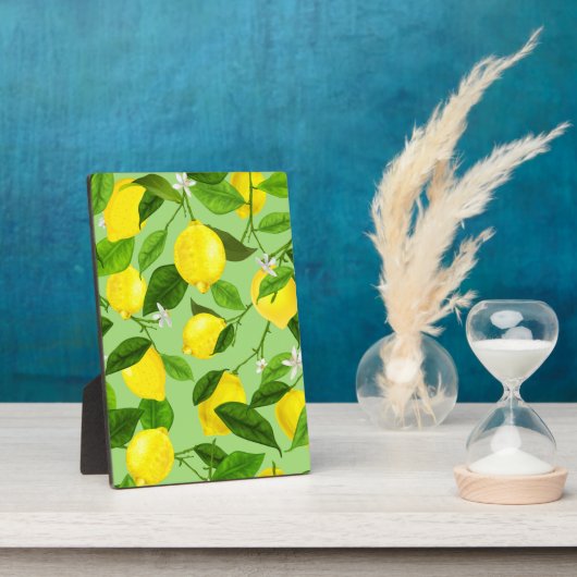 水彩レモン3 フォトプラーク (側面)