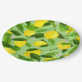 水彩レモン3 ペーパープレート (アングル)