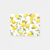 水彩レモン5 ポストイット (正面)