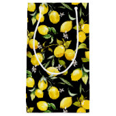 水彩レモン7 スモールペーパーバッグ (正面)