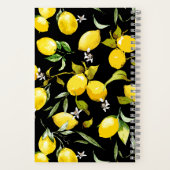 水彩レモン7 ノートブック (裏面)