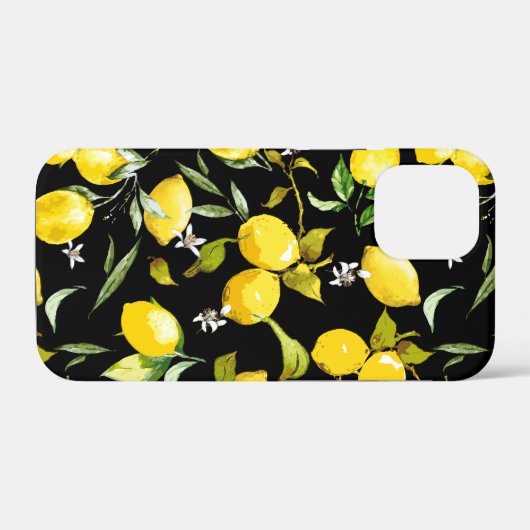 水彩レモン7 Case-Mate iPhoneケース (裏面 (横))