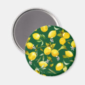 水彩レモン9 マグネット (正面/裏面)