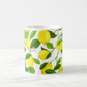 水彩レモン コーヒーマグカップ (中央)