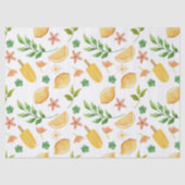 水彩レモン & サマーポップシクル ティッシュペーパー 薄葉紙 (正面)