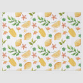 水彩レモン & サマー ポップシクル ティッシュペーパー 薄葉紙 (正面)