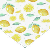 水彩レモン ショートテーブルランナー (コーナー)