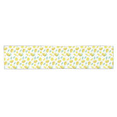 水彩レモン ショートテーブルランナー (横)