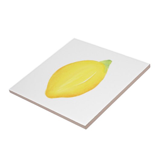 水彩レモン タイル (側面)
