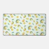 水彩レモン デスクマット (正面)