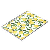 水彩レモン ノートブック (左側)