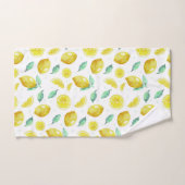 水彩レモン バスタオルセット (ハンドタオル)