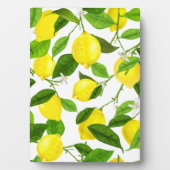 水彩レモン フォトプラーク (正面)