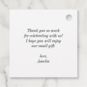 水彩レモン ブルーム wreath ブライダルシャワー フェイバータグ (裏面)