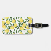 水彩レモン ラゲッジタグ (正面横)