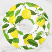 水彩レモン ワイングラスタグ (裏面)