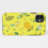 水彩レモン&葉4 Case-Mate iPhoneケース (裏面(横))