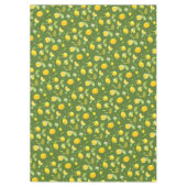 水彩レモン&葉5 テーブルクロス (正面)