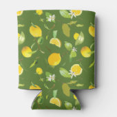 水彩レモン&葉5 缶クーラー (裏面)