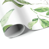 水彩レモンIII ラッピングペーパー (ロールコーナー)