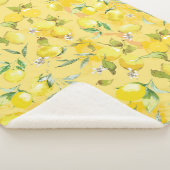 水彩レモンIV シェルパブランケット (3/4)