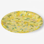 水彩レモンIV ペーパープレート (アングル)