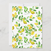 水彩レモ地中海のン 招待状 (裏面)