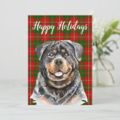 水彩ロットワイラードッグカスタム シーズンカード (スタンド正面)