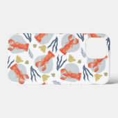 水彩ロブスター甲殻類ビーチサンドドル Case-Mate iPhoneケース (裏面 (横))